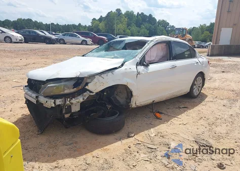 2014 Honda Accord Ex-L V-6 z USA, uszkodzony, nr VIN 1HGCR3F89EA038380